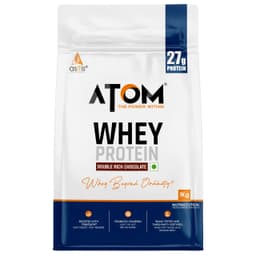 AS-IT-IS ATOM Whey Protein 1kg Double Rich Chocolate