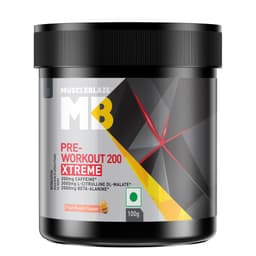MuscleBlaze Pre Workout 200 Xtreme 15 Servings