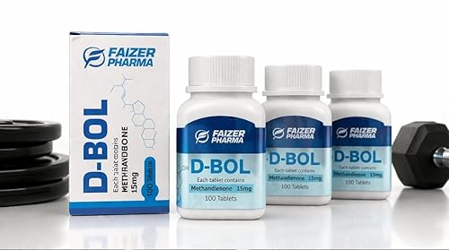 Advanced Faizer Pharma D-BOL Size Gain Tablets, 15mg, 100 Count