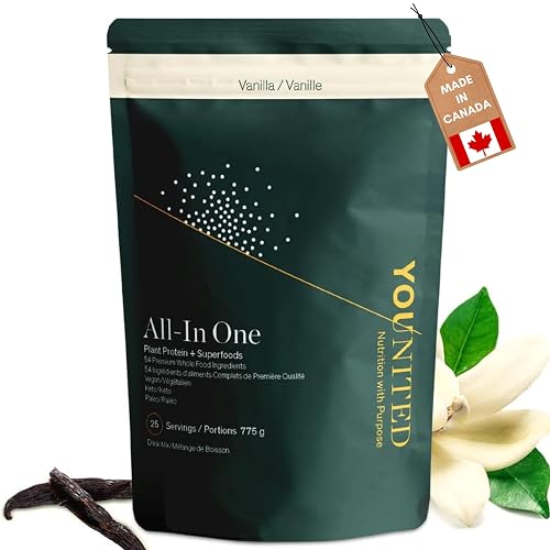 All-In One Plant Protein Powder | Vanilla, 25 Servings