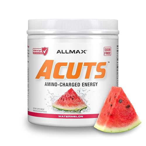 ALLMAX Nutrition A:CUTS, Amino Charged Energy Drink, Watermelon, 210g
