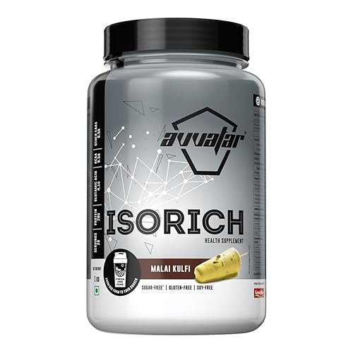 avvatar ISORICH WHEY PROTEIN | 1Kg | Malai Kulfi Flavour | 29g Protein | 29 Servings | Isolate