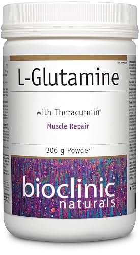 Bioclinic Naturals L Glutamine Powder, 306g, 5g per Serving