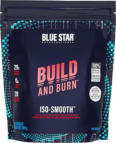 Blue Star Nutraceuticals Iso-Smooth Whey Isolate Tahitian Vanilla Bean 2lb