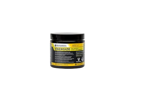 BODi Energize Pre Workout Powder - Lemon, 40 Servings