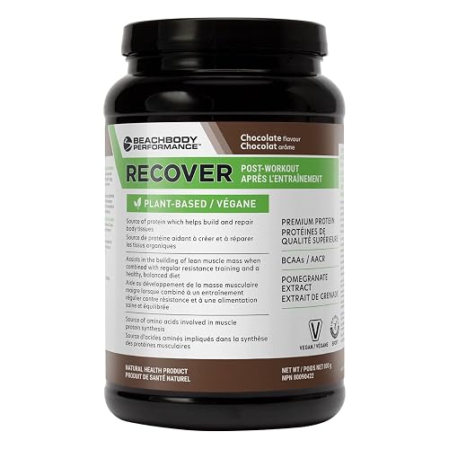 BODi Recover Plant-Based Protein Powder - Chocolate, 20 Servings