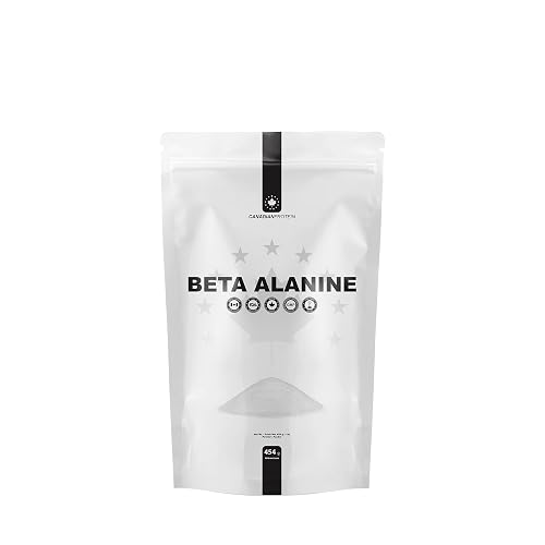 Canadian Protein Beta-Alanine Powder 227 Servings of Workout Supplement Enhances Athletic Performance, Reduces Fatigue and Increases Muscle Mass, 2g of Beta-Alanine Per Serving