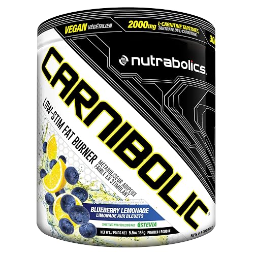 Carnibolic Blueberry Lemonade 30 serv - low stim fat burner - appetite suppressant,