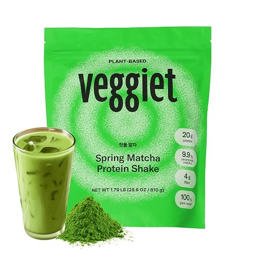 Ceremonial Matcha Vegan Protein Powder with Plant Based Ingredients, 20g Protein, 4g Fibre, Dairy Free, Nothing Artificial. 18 Servings, 810g