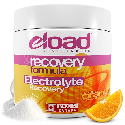 eload Recovery Drink Mix, Orange, 836 g, 28 Servings, for Post-Workout Use