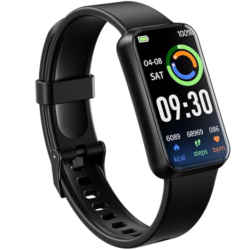 Fitness Tracker, Blood Oxygen Heart Rate Sleep 24/7 Health Monitor/Calorie Steps Counter Pedometer Activity Smart watchs/Notifications for Android/iOS Men Women