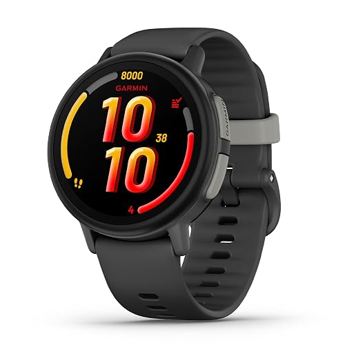 Garmin Bounce™ 2, Kids Smartwatch, Calling & Texting, 43mm, Slate Gray | Two-Way Calling, Voice Messaging, Text Messaging, Real-Time Location Tracking, Active Subsciption Required for LTE Features
