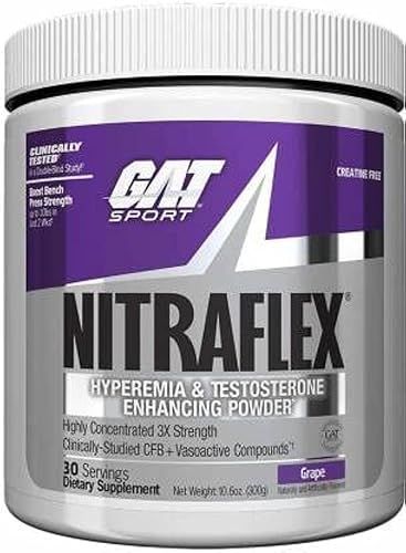 GAT SPORT Nitraflex Powder(Grape), , Pack of 1