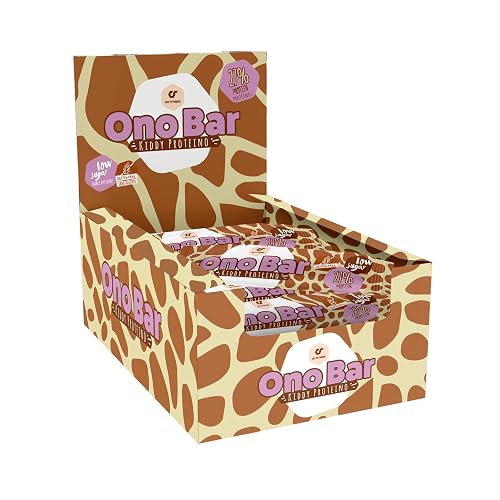 Go Fitness ONO Bar, Protein-Containing Baked Snack, Individually Wrapped Soft Bars, Convenient Ready-to-Eat Format for Everyday Nutrition and Fitness Support – Kiddy Proteino – 12 × 40g