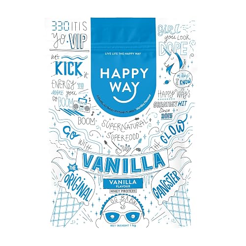 Happy Way - Vanilla Protein Powder 1kg