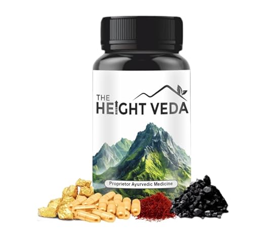 Height Veda Capsule For Men & Women Height Capsules For Women & Men 60 capsules (Pack of 1)