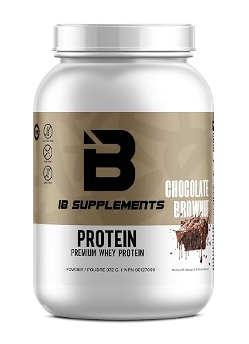 Iron Brothers Supplements | Premium Whey Protein Blend | 24g Protein (140 Cal) - Chocolate Brownie | Isolate & Concentrate for Muscle Growth & Recovery | 27 Servings