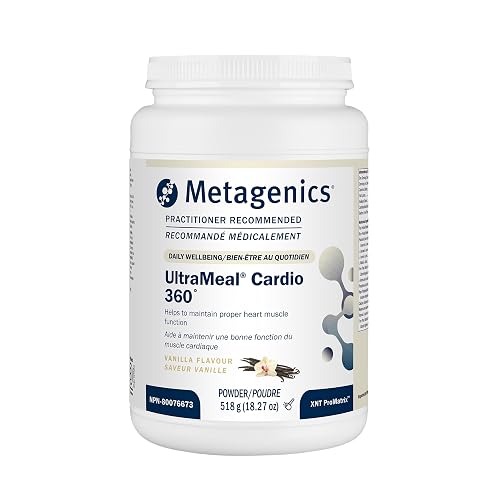 Metagenics UltraMeal Cardio 360, Vanilla, 14 Servings