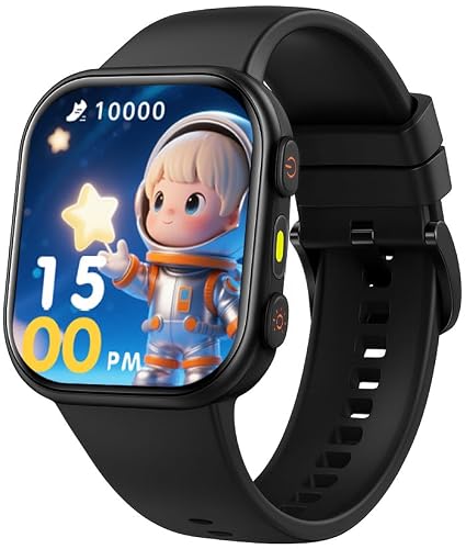 MorePro Smart Watch for Kids No App No Phone Required, Fitness Tracker Watch for Kids with Heart Rate, Blood Oxygen, Sleep Monitor, Pedometer, Puzzle Games, Music, Audio Stories for Boys Girls 4-12
