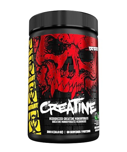 MUTANT Creatine Monohydrate, Micronized Powder, Unflavoured, 300 g