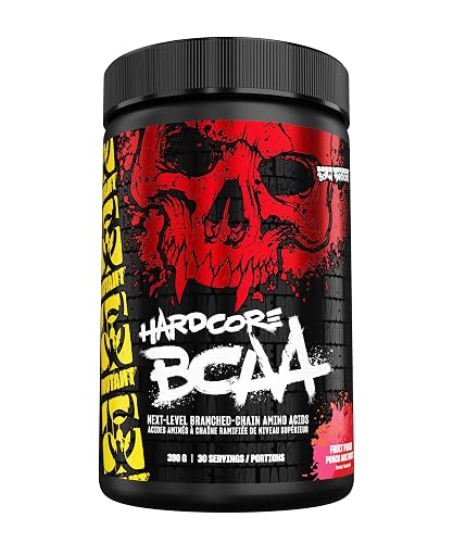 MUTANT HARDCORE BCAA, Hydration & Recovery, Fruit Punch, 390 g