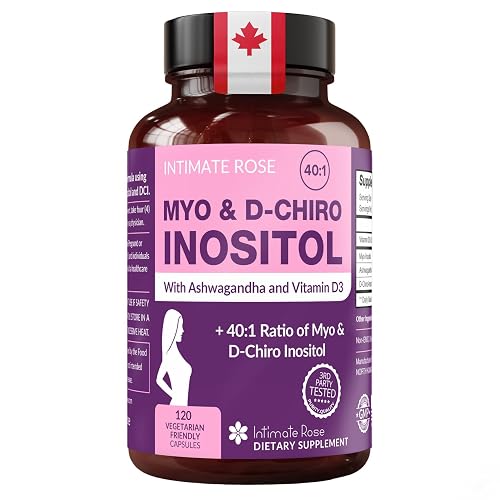 Myo Inositol & D-chiro Inositol Supplement for Women, 40:1 Blend Ratio