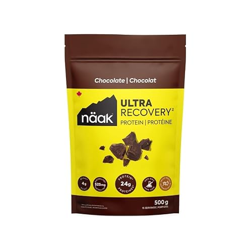 NÄAK Protein Powder, 500g (15 servings) | 25g Plant-based Protein, 4g BCAAs, Keto, Dairy-Free, GMO Free, Gluten Free (Chocolate)