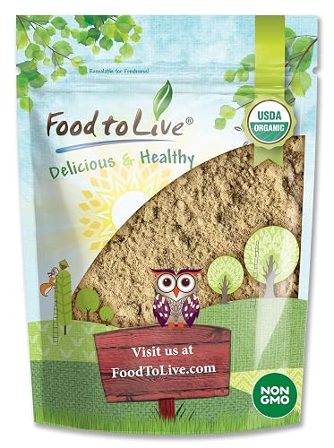 Organic Toasted Pumpkin Seeds Protein Powder, 1.5 Pounds - 60% Protein, Non-GMO, Pure, Plant Based,Vegan, Kosher, Bulk, Great for Baking, Drinks and Smoothies