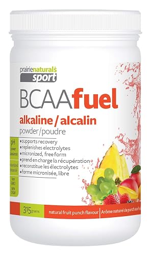 Prairie Naturals BCAA fuel ph balanced Fruit Punch Powder 315 Gram
