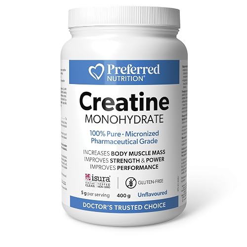 Preferred Nutrition Creatine Monohydrate 400g Powder Unflavoured