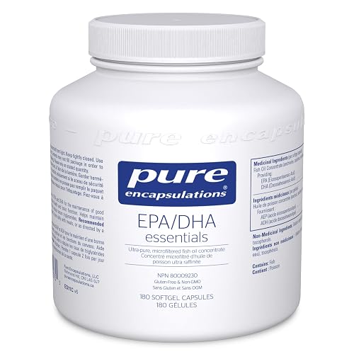 Pure Encapsulations EPA/DHA Essentials, 180 Softgel Capsules