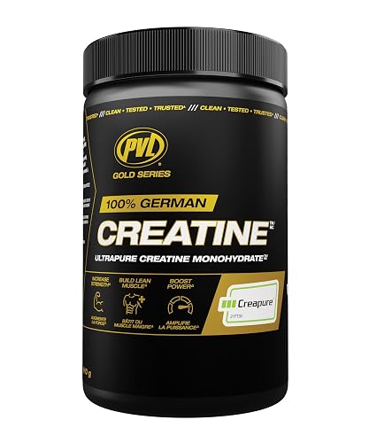 PVL Creapure Creatine Monohydrate, 100% German, Unflavoured, 410 g