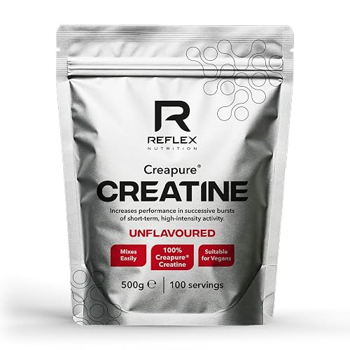 Reflex Creapure Creatine Monohydrate 500 g Strength and Endurance Supplement