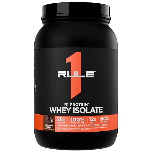 Rule 1 R1 Protein 28 serv Chocolate Fudge 1.98 lbs