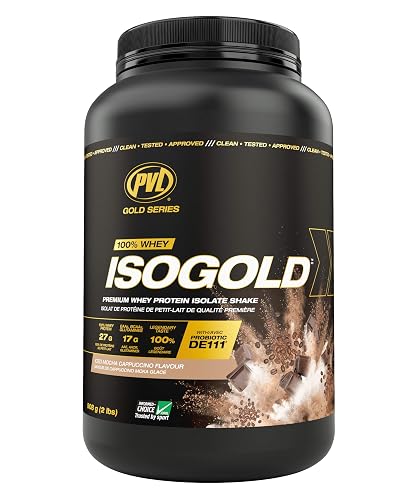 SNS Pvl Gold Series Whey Protein Isolate Iced Double Double Mocha 900G 900 Gram
