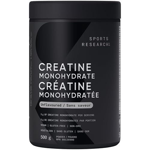Sports Research® Creatine Monohydrate Powder 5g, Unflavored (100 Servings)