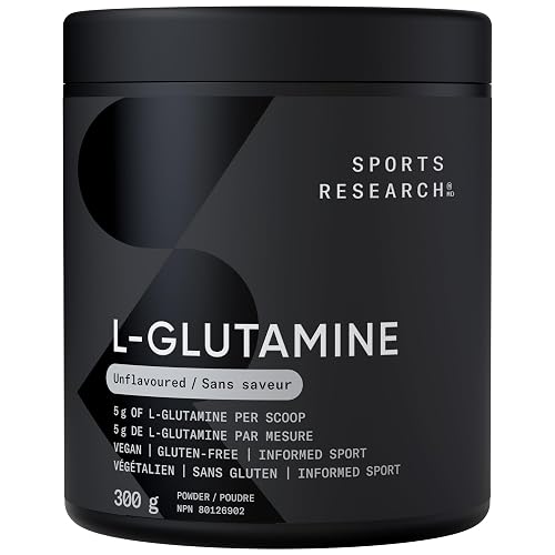 Sports Research® L-Glutamine Powder 5g, Unflavored (10.58oz)
