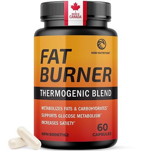 Thermogenic Fat Burner, Canadian Made, Weight Loss Pills Metabolism Support