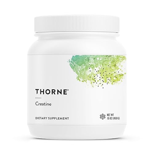 THORNE Creatine - Micronized Creatine Monohydrate Powder - Support for Muscles & Cognitive Function* - for Women & Men - Unflavored - 5 g per Serving - 90 Servings