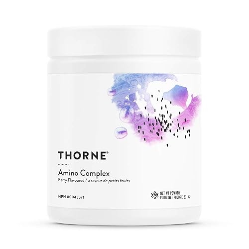 Thorne Research - Amino Complex (Berry Flavour) - BCAA Powder for Sports Performance - NSF Certified for Sport - 231 grams