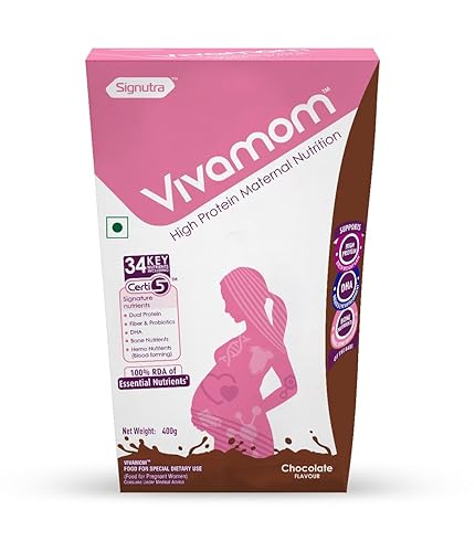Vivamom Maternal Nutrition Supplement Powder-400 grams Bib(Chocolate)