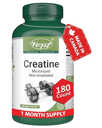 VORST Creatine 1800mg 180 Vegan Capsules