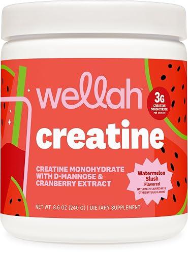 Wellah Creatine for Women (Watermelon Slush) 50 Servings