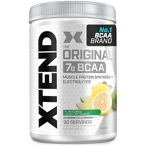 XTEND THE ORIGINAL BCAA,30 Servings,Flavoured (444G, Lemon Lime Squeeze)